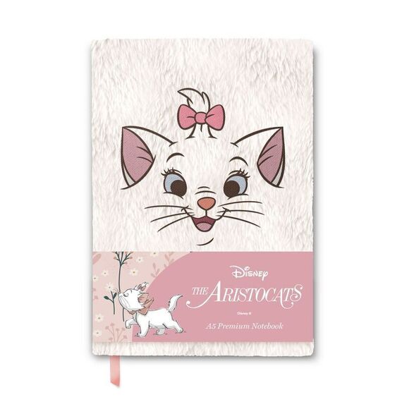 Disney The Aristocats A5 premium plush notebook - Merchandise Office Supplies - Various - Techbox