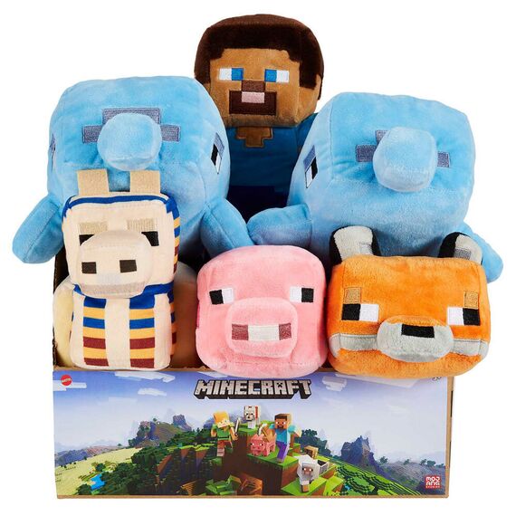 Minecraft assorted plush toy 20cm - Plushies - Gifts - Techbox