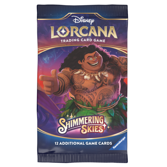 Disney Lorcana - 3x Shimmering Skies Booster - Bundle / Toys