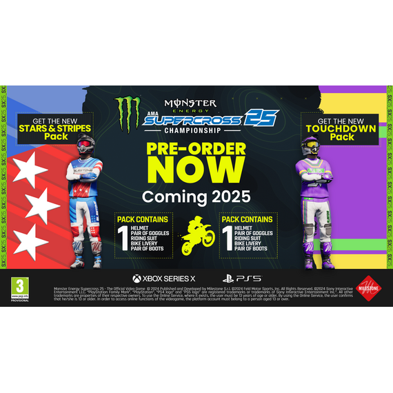 Monster Energy Supercross 25 / PlayStation 5 - PS5 Games - Games - Techbox