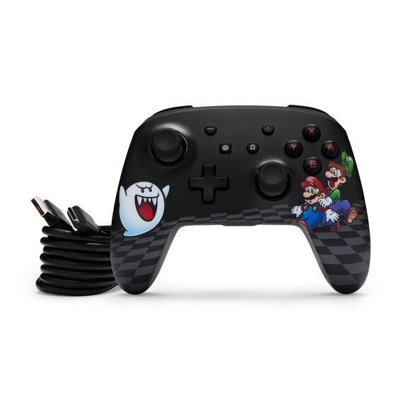 PowerA Enhanced Wireless Controller for Nintendo Switch with Lumectra – Mario Peek-A-Boo / Nintendo Switch | Techbox