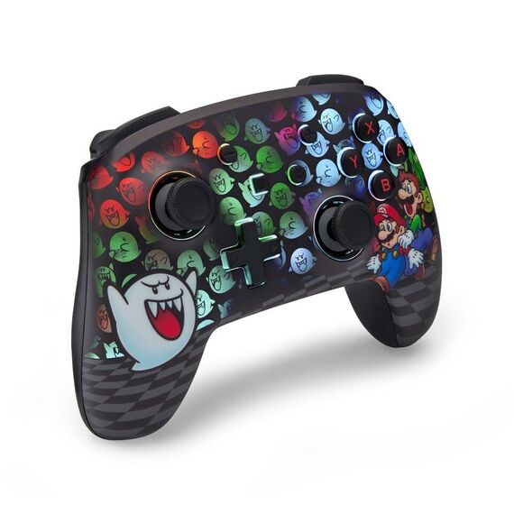 PowerA Enhanced Wireless Controller for Nintendo Switch with Lumectra – Mario Peek-A-Boo / Nintendo Switch | Techbox