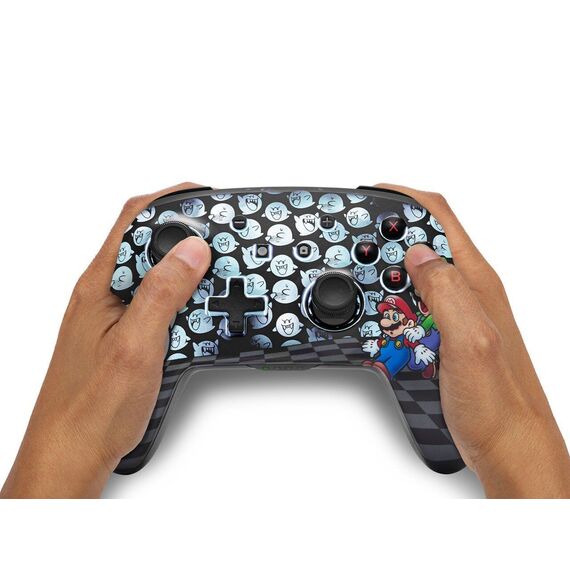 PowerA Enhanced Wireless Controller for Nintendo Switch with Lumectra – Mario Peek-A-Boo / Nintendo Switch | Techbox
