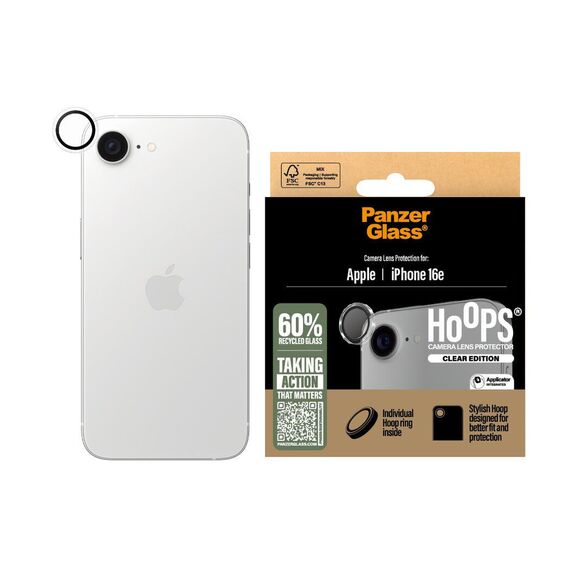 PanzerGlass - Hoops- Camera Lens Protector  - iPhone 16e / Electronics | Techbox
