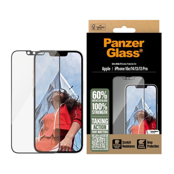 PanzerGlass - Screen Protection - iPhone 16e - 14 - 13 - 13 Pro - Ultra-Wide Fit / Electronics - Αταξινόμητα -  - Techbox