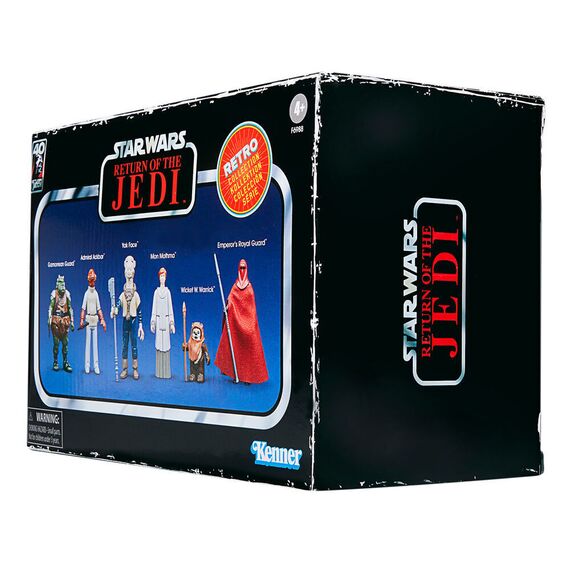 Star Wars Return of the Jedi Retro Collection figure 9,5cm set 6 pack - Figurines - Collectibles - Techbox