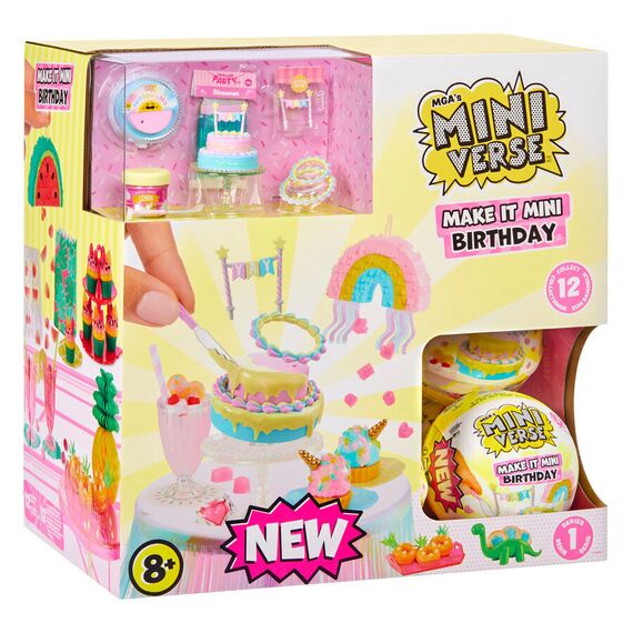 Miniverse Make It Mini Celebration assorted surprise capsule |  Techbox