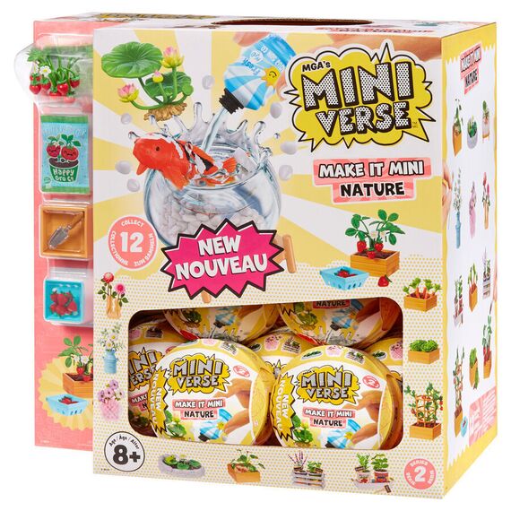 Miniverse Make It Mini Nature assorted surprise capsule |  Techbox