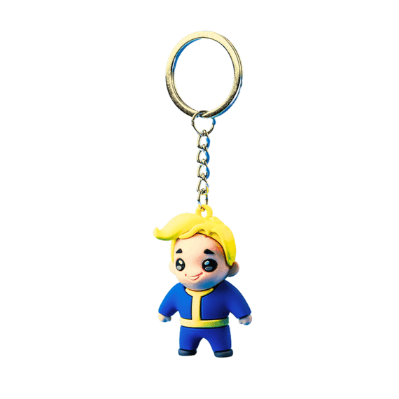 Good Loot - Fallout Vault Boy Good Loot 3D Keychain / Fan Shop and Merchandise |  Techbox