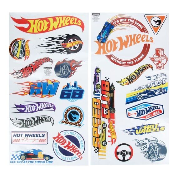 HOT WHEELS WALL DECALS / Fan Shop and Merchandise |  Techbox