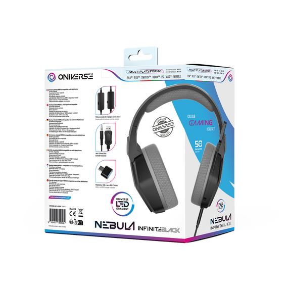Oniverse Gaming Headset Nebula - Infinite Black / PlayStation 5 - Παιχνίδια PS5 - Τίτλοι Παιχνιδιών - Techbox