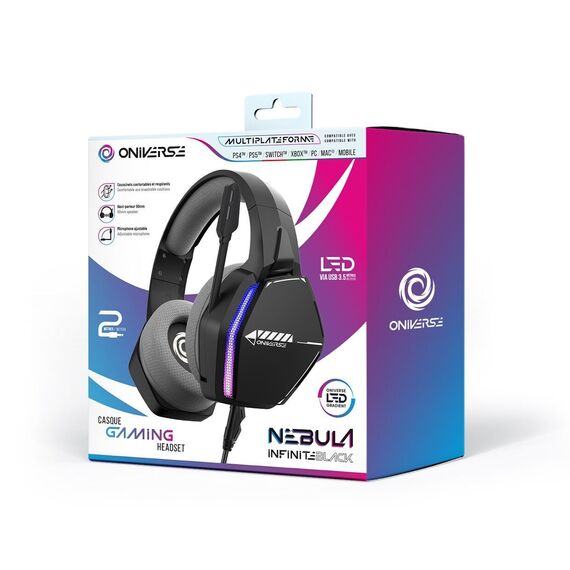 Oniverse Gaming Headset Nebula - Infinite Black / PlayStation 5 - Παιχνίδια PS5 - Τίτλοι Παιχνιδιών - Techbox