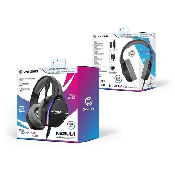 Oniverse Gaming Headset Nebula - Infinite Black / PlayStation 5 - Παιχνίδια PS5 - Τίτλοι Παιχνιδιών - Techbox