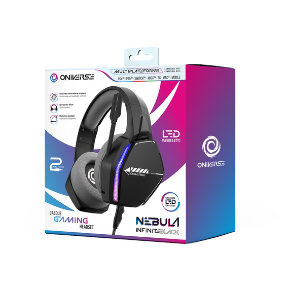 Oniverse Gaming Headset Nebula - Infinite Black / PlayStation 5 - Παιχνίδια PS5 - Τίτλοι Παιχνιδιών - Techbox
