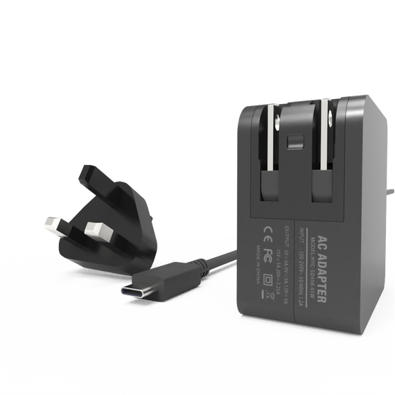 Oniverse Nsw International Fast Charger 45W - Black / Nintendo Switch - Παιχνίδια Nintendo Switch - Τίτλοι Παιχνιδιών - Techbox
