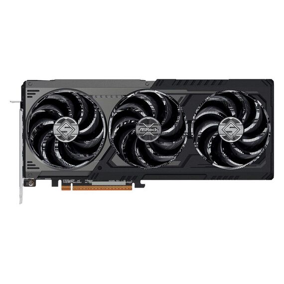 ASRock AMD Radeon™ RX 9070 XT Steel Legend Dark 16GB graphics card - Graphic Cards - Laptops & PC Builds - Techbox
