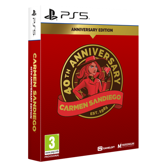 Carmen Sandiego 40th Anniversary Edition / PlayStation 5 - PS5 Games - Games - Techbox