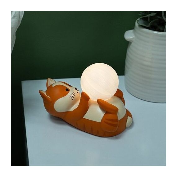 Luna the Cat Mood Light - Warm white - 20 cm / Gadgets