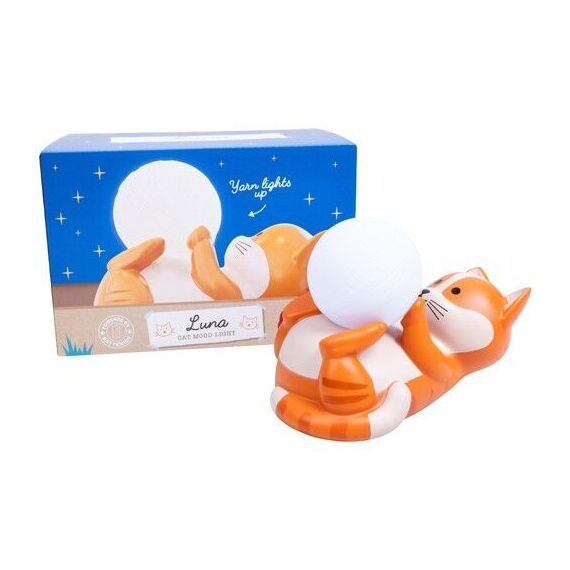 Luna the Cat Mood Light - Warm white - 20 cm / Gadgets