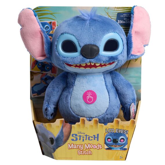 Disney Stitch interactive plush toy 30cm |  Techbox