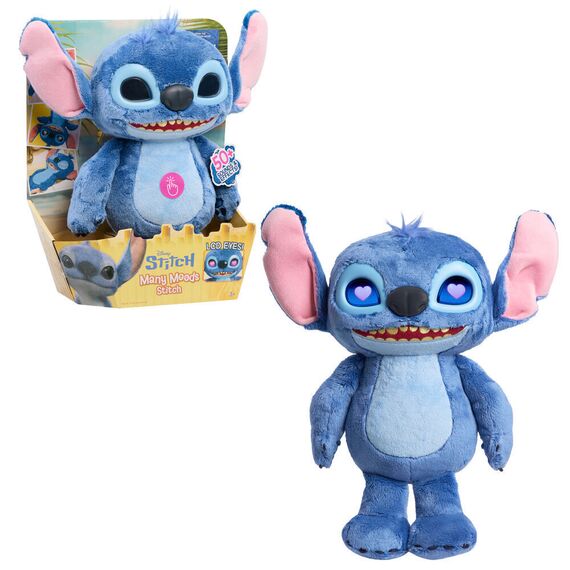 Disney Stitch interactive plush toy 30cm |  Techbox
