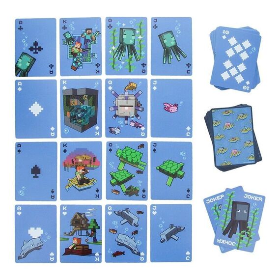 Minecraft Waterproof Playing Cards / Fan Shop and Merchandise |  Techbox