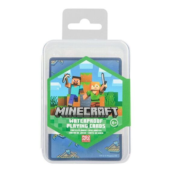 Minecraft Waterproof Playing Cards / Fan Shop and Merchandise |  Techbox