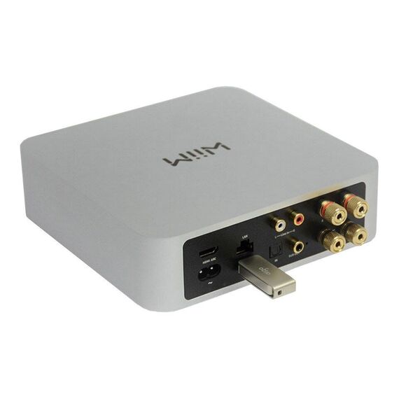 WiiM Amp Dark Grey - Stereo Streaming Amplifier - Amplifiers - Home Cinema - Techbox