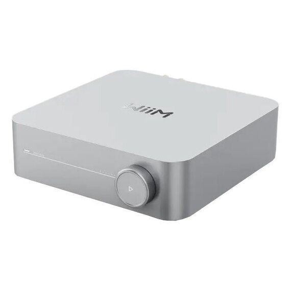 WiiM Amp Silver - Stereo Streaming Amplifier - Amplifiers - Home Cinema - Techbox