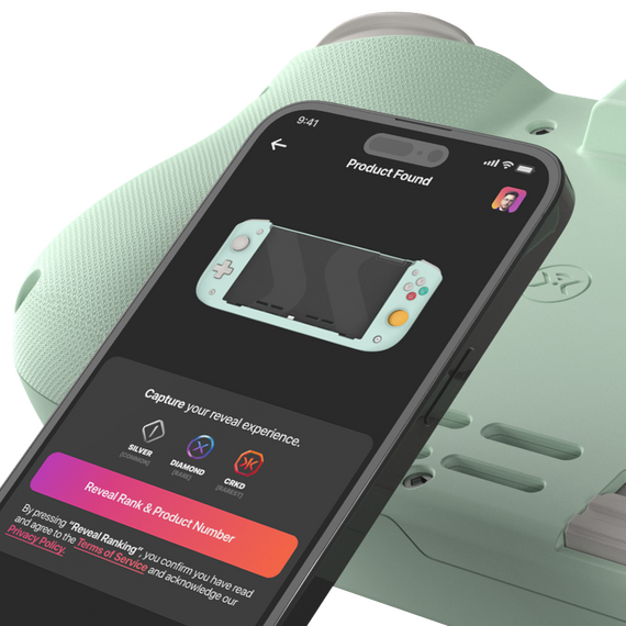 CRKD Nitro Deck Retro - Mint / Nintendo Switch