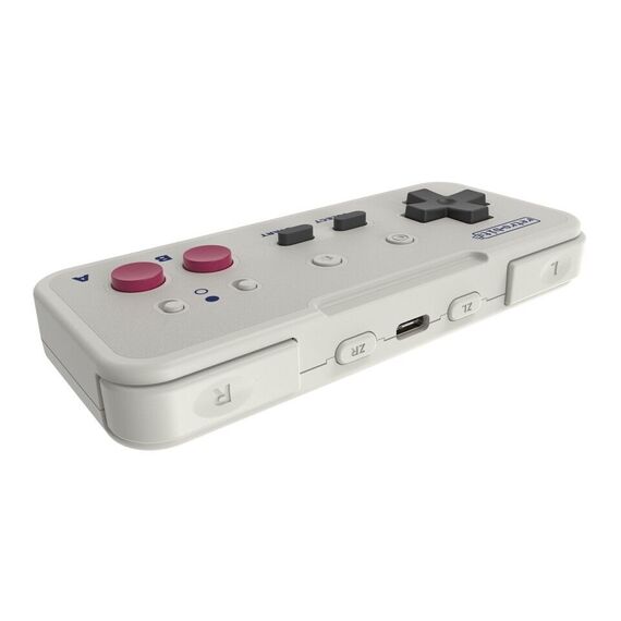 Retro-Bit - Origin8 2.4G Pad NS, NES - Grey / Video Games and Consoles