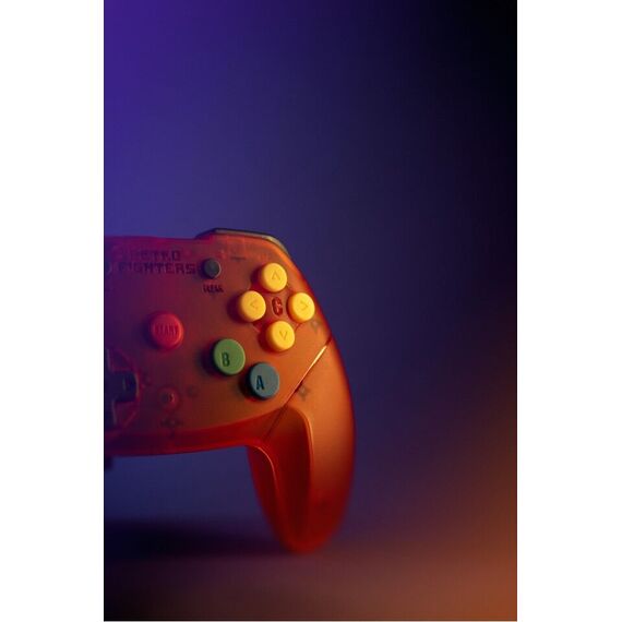 Retro-Fighters - Brawler64 2.4G Controller - Orange / Video Games and Consoles