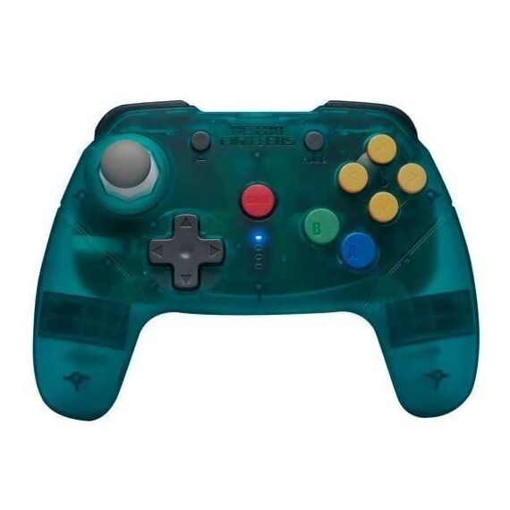 Retro-Fighters - Brawler64 Bluetooth NSO - Blue / Video Games and Consoles