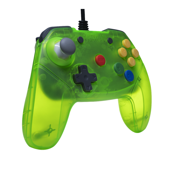 Retro-Fighters - Brawler64 Wired Controller - Green / Video Games and Consoles
