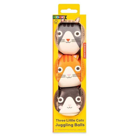 Kidoki Three Cats Juggling Balls - (KID54) / Gadgets