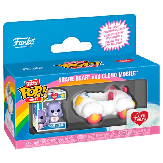 Bitty POP Ride figure Care Bears Cloud Mobile |  Techbox