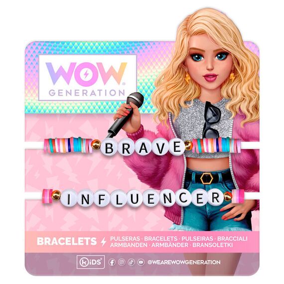 Wow Generation Bracelet message assorted - Jewelry, Bracelets & Necklaces - Gifts - Techbox