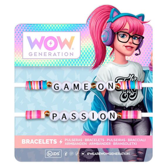 Wow Generation Bracelet message assorted - Jewelry, Bracelets & Necklaces - Gifts - Techbox