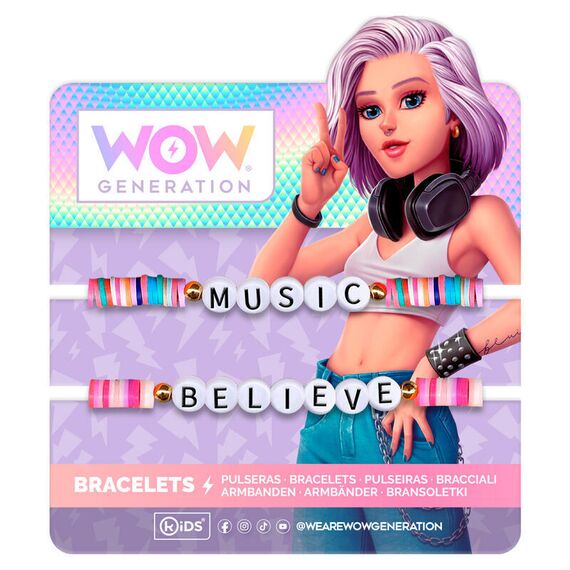 Wow Generation Bracelet message assorted - Jewelry, Bracelets & Necklaces - Gifts - Techbox