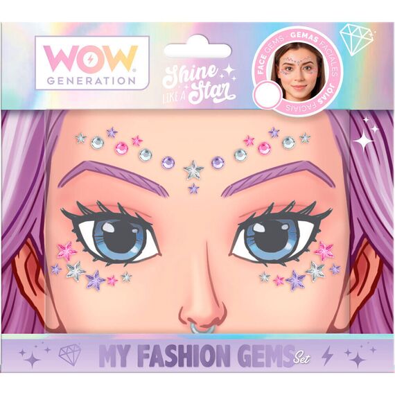 Wow Generation face stickers assorted