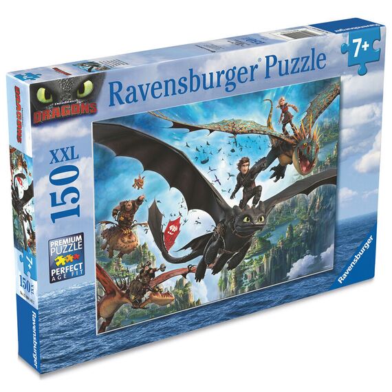 How to Train Your Dragon 2 XXL puzzle 150pcs |  Techbox