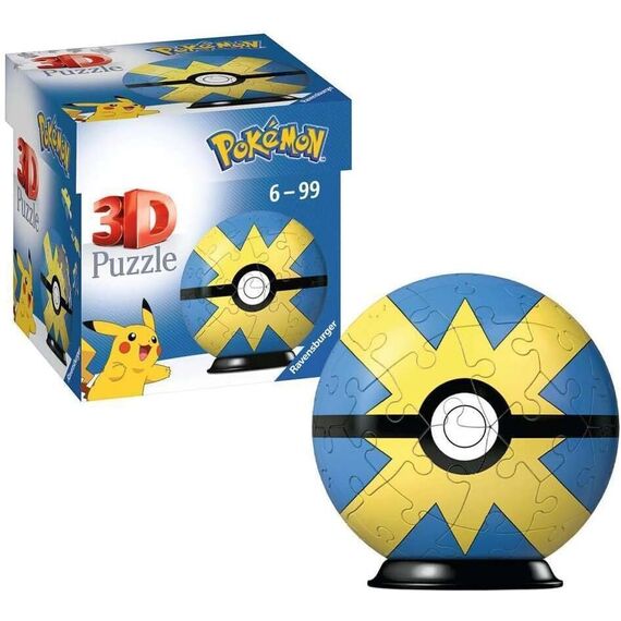 Pokemon Poke Ball 3D puzzle 54pcs |  Techbox