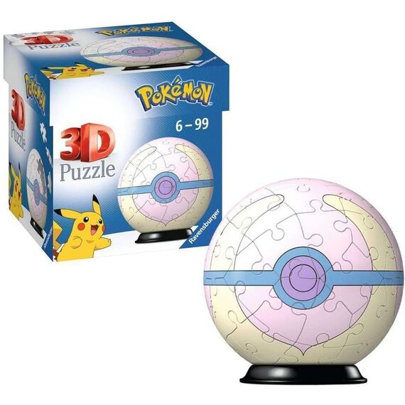 Pokemon Poke Ball 3D puzzle 54pcs - Puzzles - Gifts - Techbox