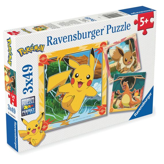 Pokemon puzzle 3x39pcs |  Techbox