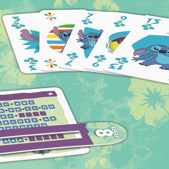 Disney Stitch Level 8 card game