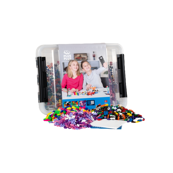Plus-Plus - Storage Box Mix - 2400 pcs (3406) / Toys
