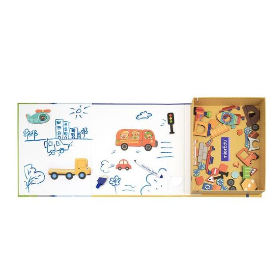 mierEdu - Magnetic Art Case - Vehicles - (ME151) / Toys - Αταξινόμητα -  - Techbox
