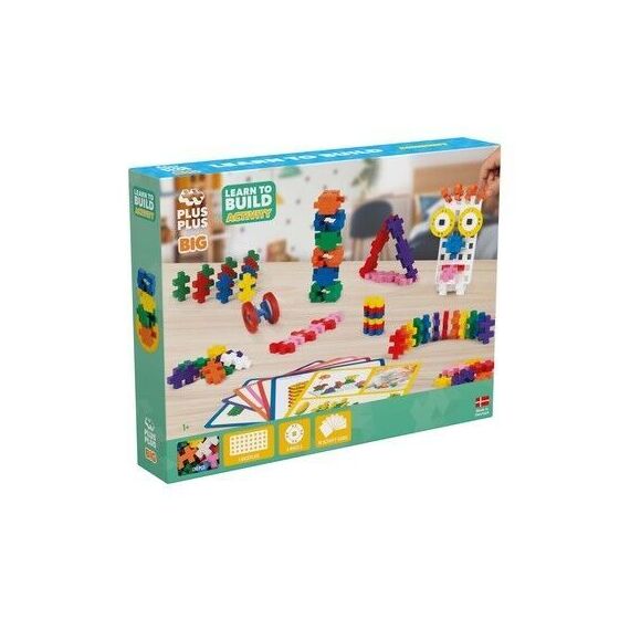 Plus-Plus BIG - Learn to Build Activity Set - (3448) / Toys