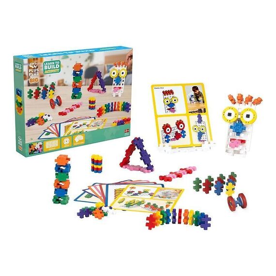 Plus-Plus BIG - Learn to Build Activity Set - (3448) / Toys