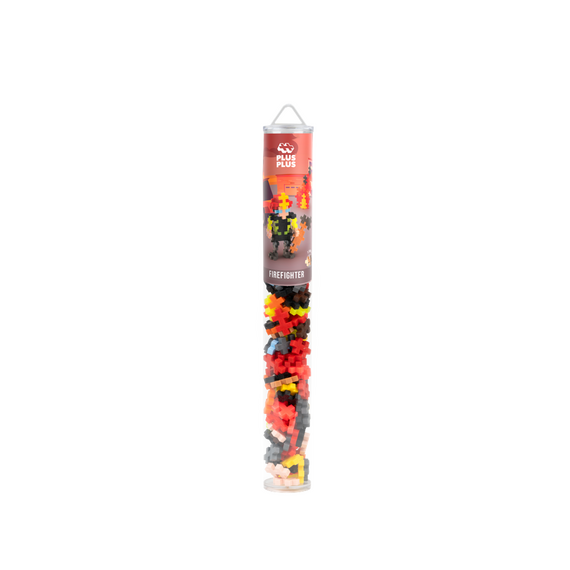 Plus-Plus - Firefighter / 100 pcs Tube (4294) / Toys - Αταξινόμητα -  - Techbox